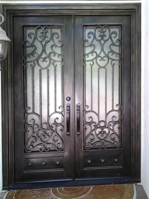 Iron Double Door 049