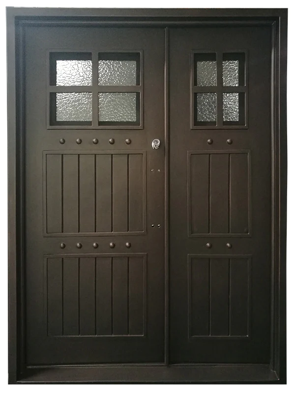 Iron Double Door 074